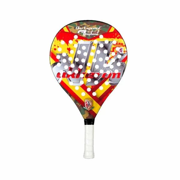 oro-espana-rc-raquette-de-padel-akkeron-oro-espana-rc-rouge-jaune-gris-tu